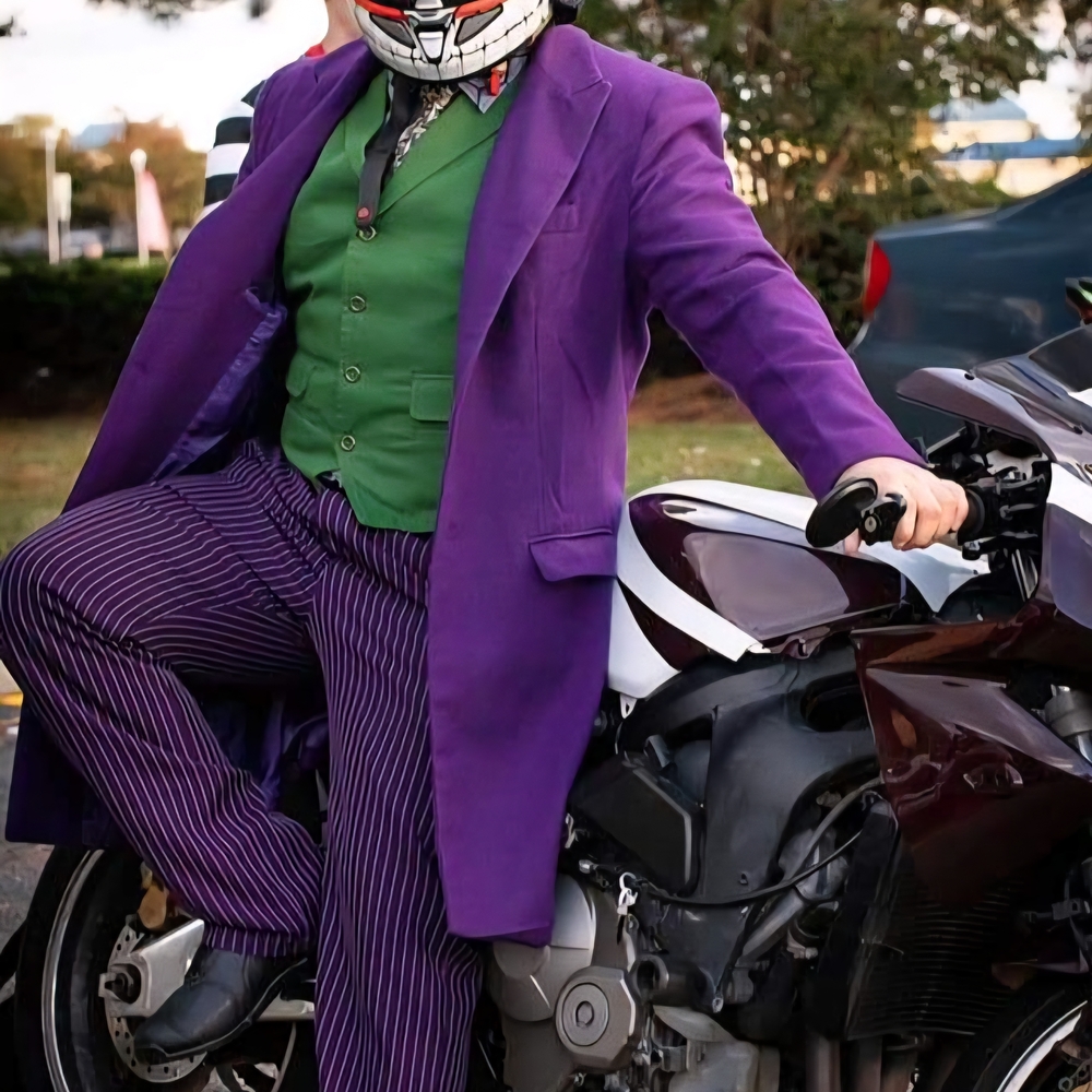 Joker Costume Adult Men's Large